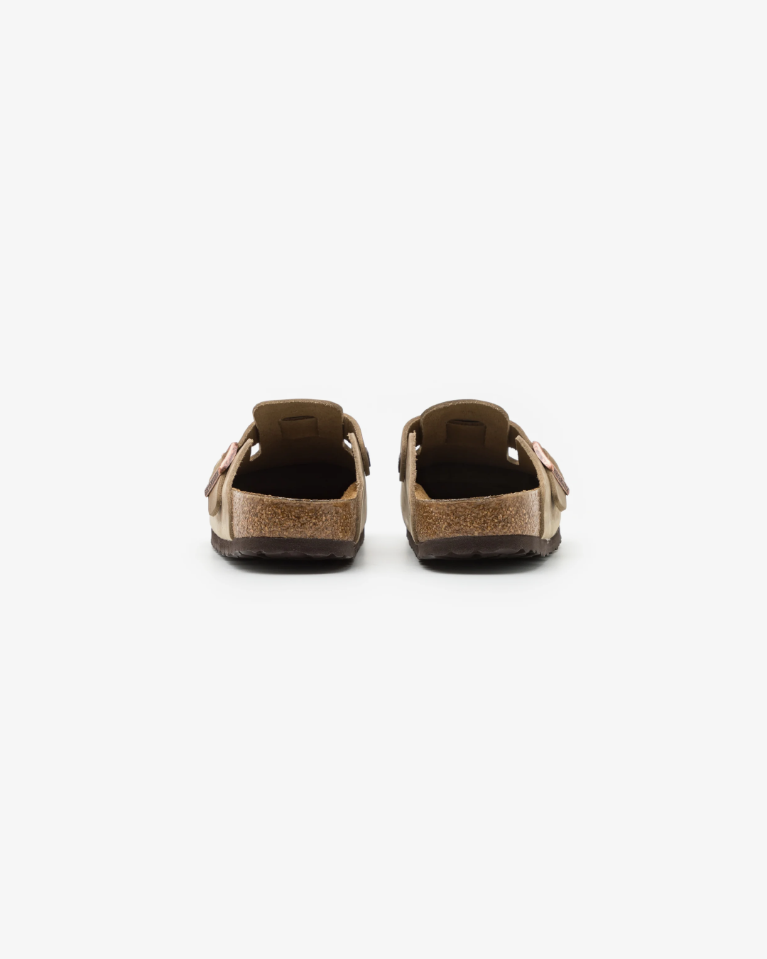 Birkenstock Boston Leather "Brown" Slippers