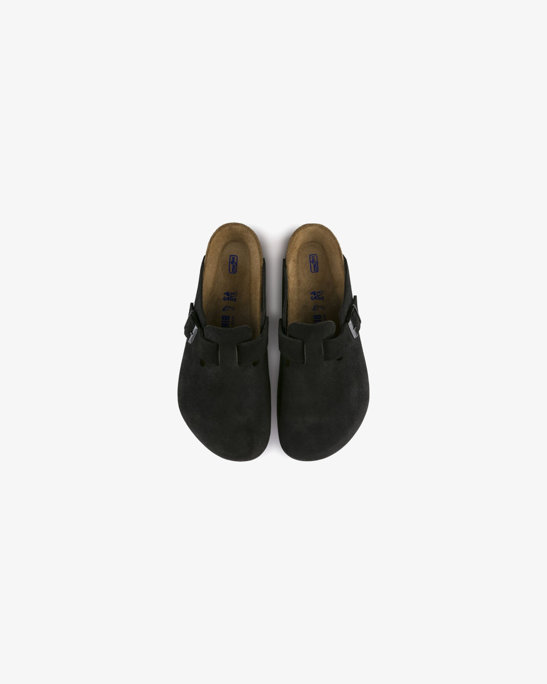 Birkenstock Boston Leather "Black" slippers