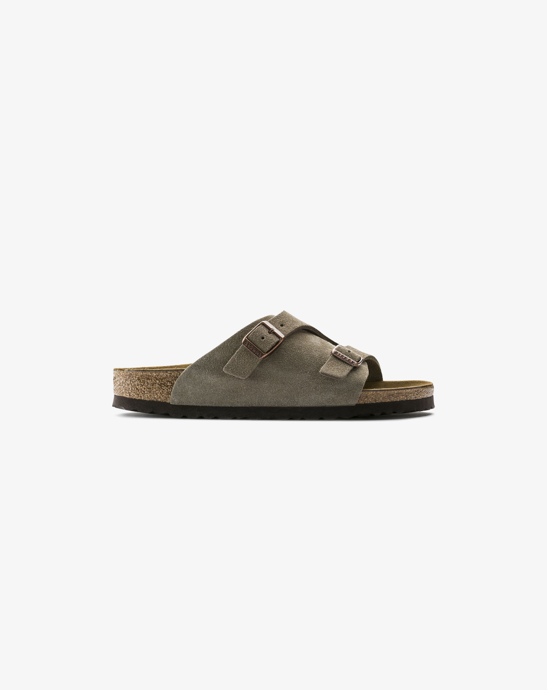 Birkenstock Zürich Suede Leather Sandal "Grey"