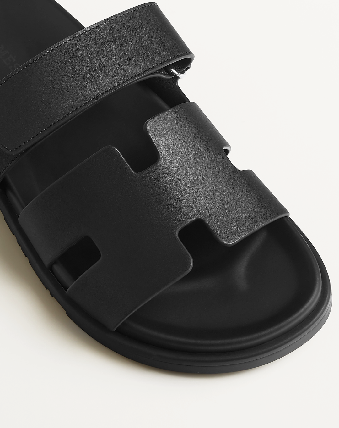 Hermès Chypre sandal "Black"