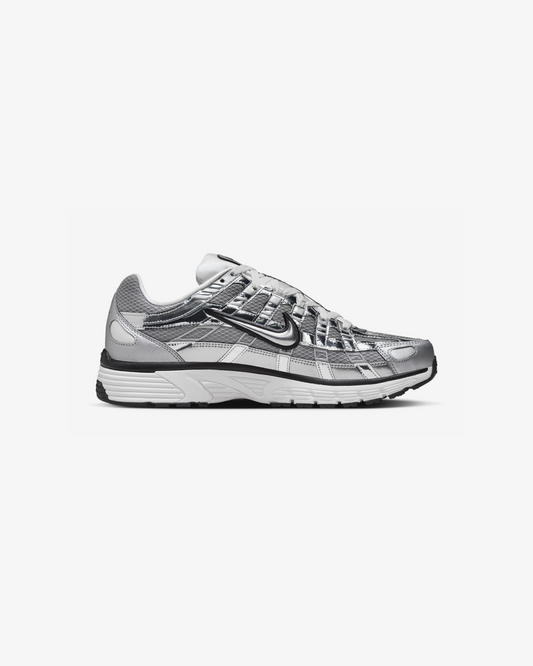 Nike P-6000 Metallic Silver Sneakers