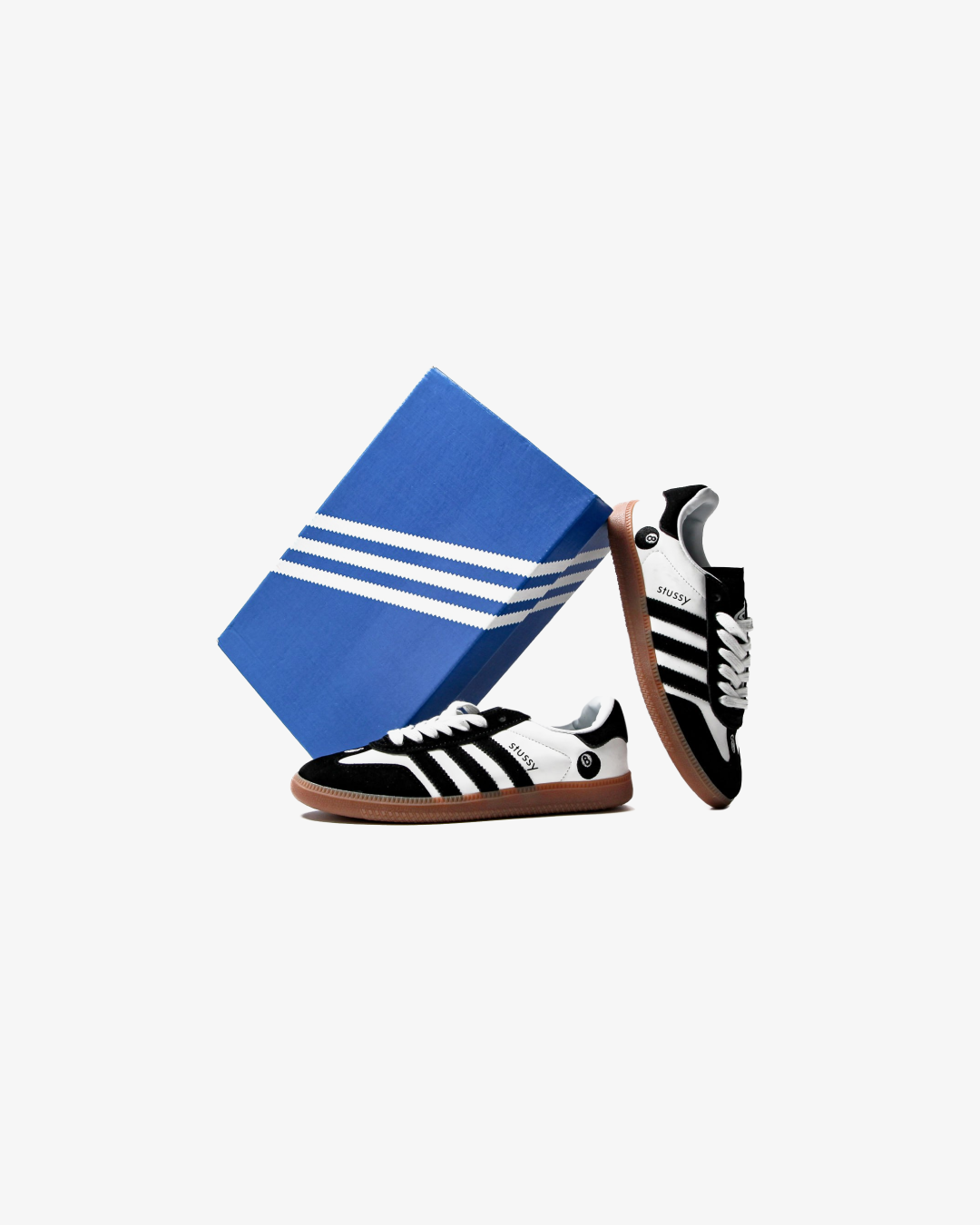 Stussy X Adidas Samba LT‘ Black/White‘ Sneakers
