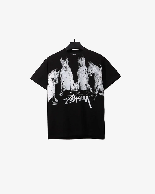 Stussy Doberman Print T-Shirt
