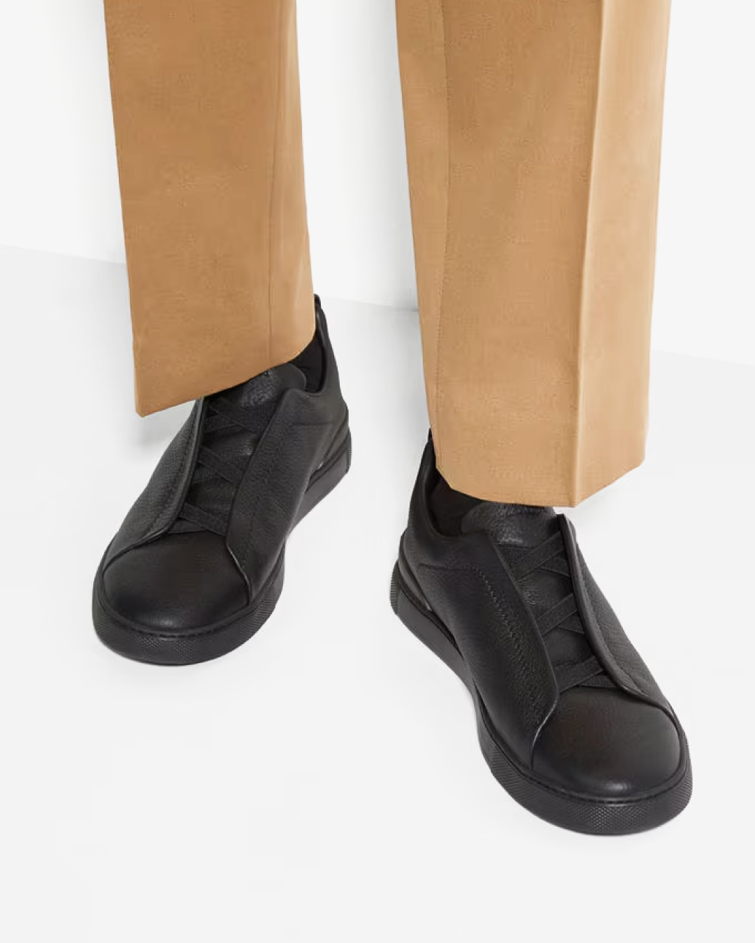 Zegna Deerskin Triple Stitch™ Sneakers