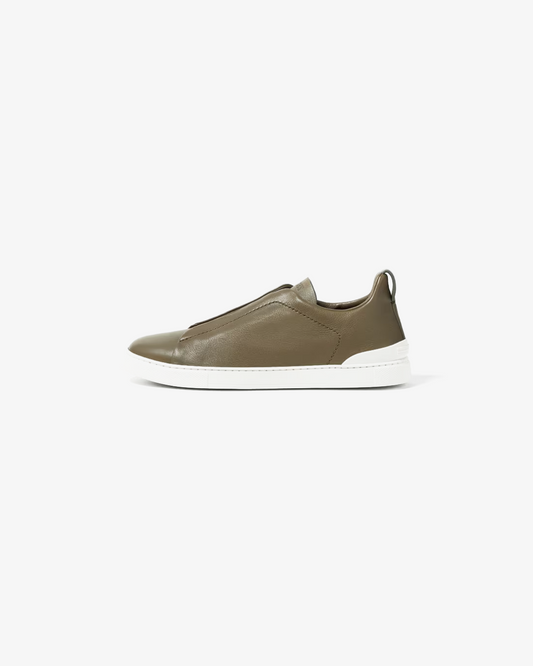 Zegna Deerskin Triple Stitchâ„¢ Sneakers