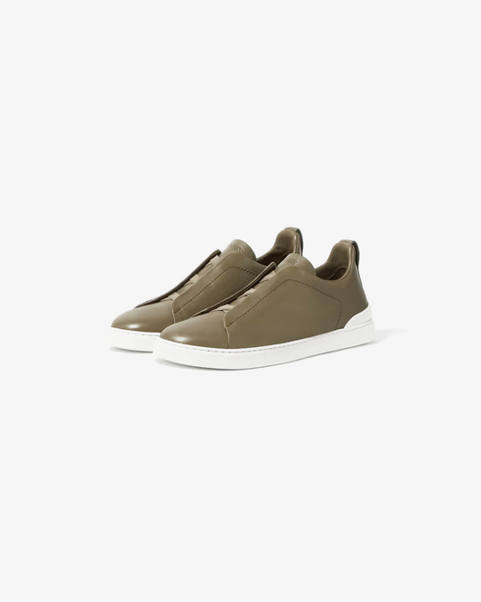 Zegna Deerskin Triple Stitchâ„¢ Sneakers