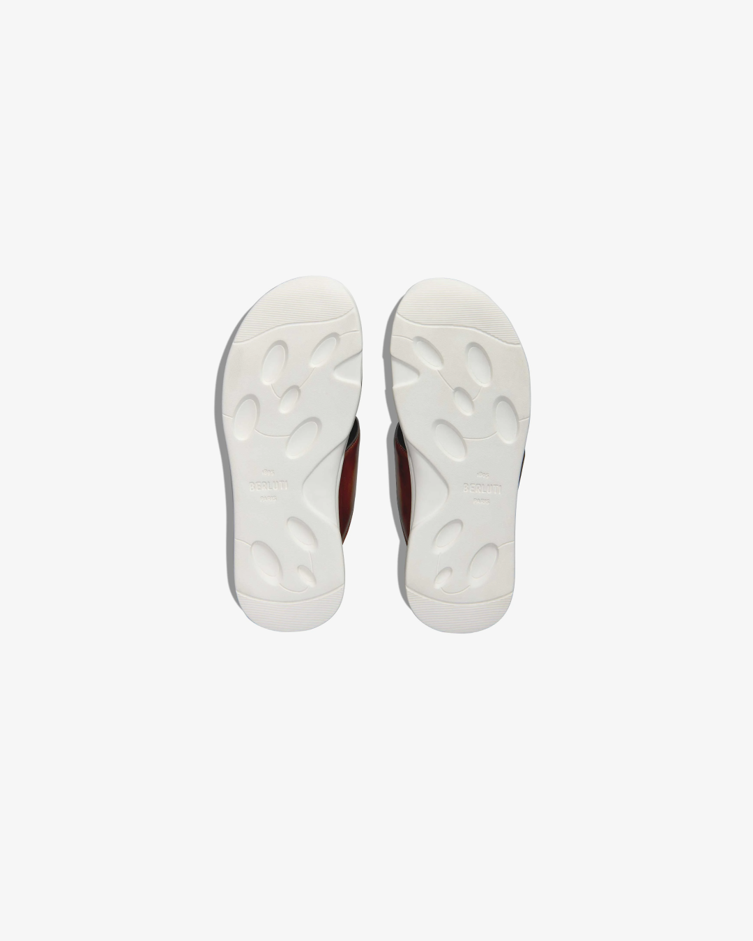 Berluti Shadow Leather Sandals