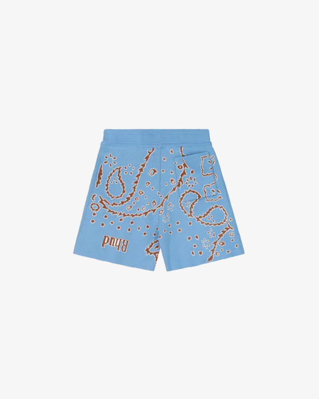 Rhude Paisley Wool Shorts