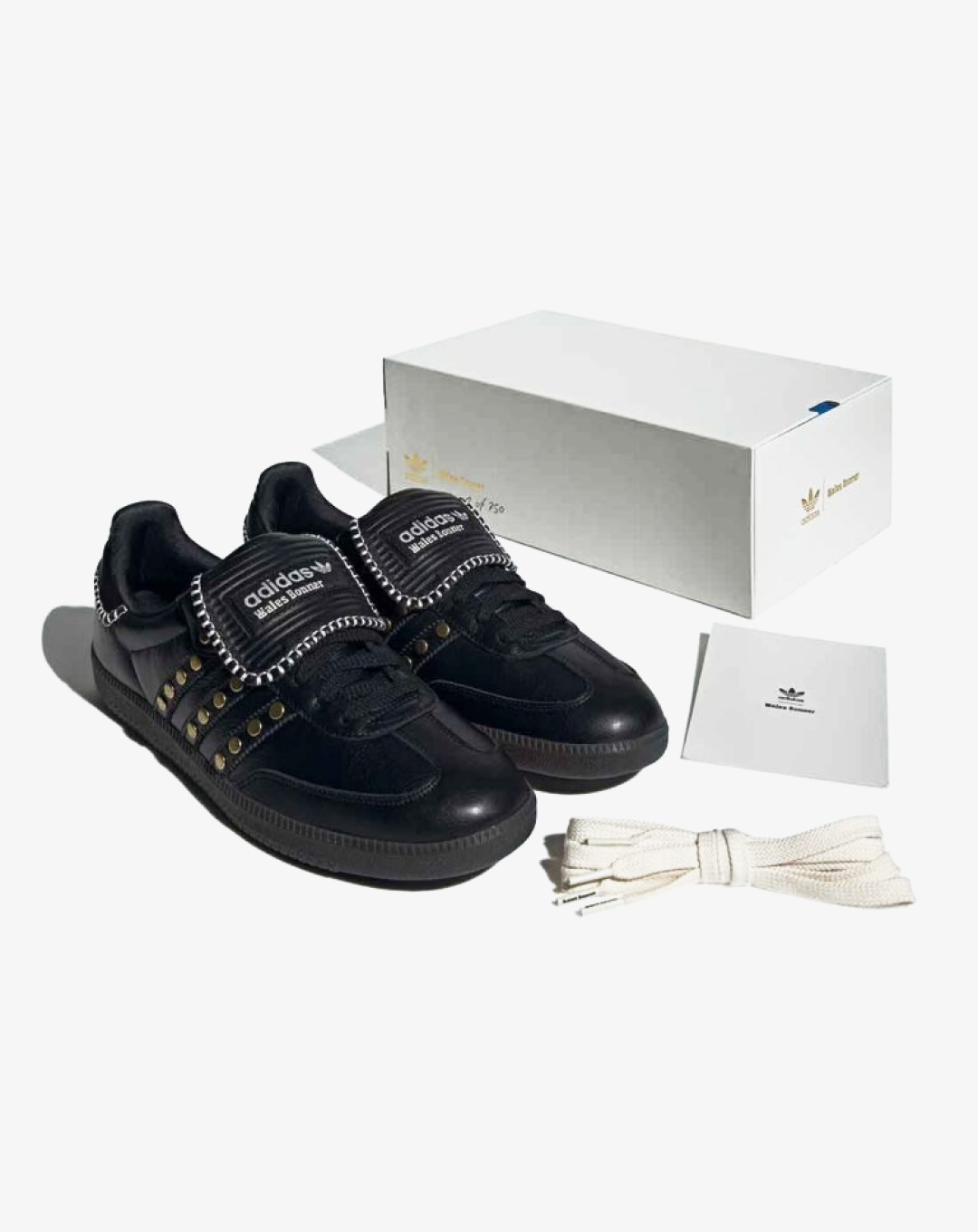 Wales Bonner x Adidas Samba OG ‘Studded Black‘ Sneakers