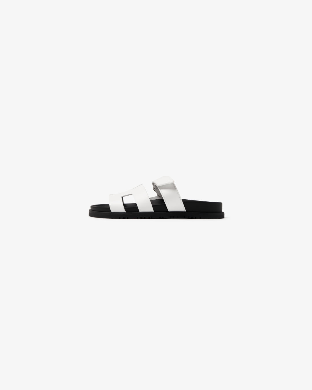 Hermes Chypre Sandal in White