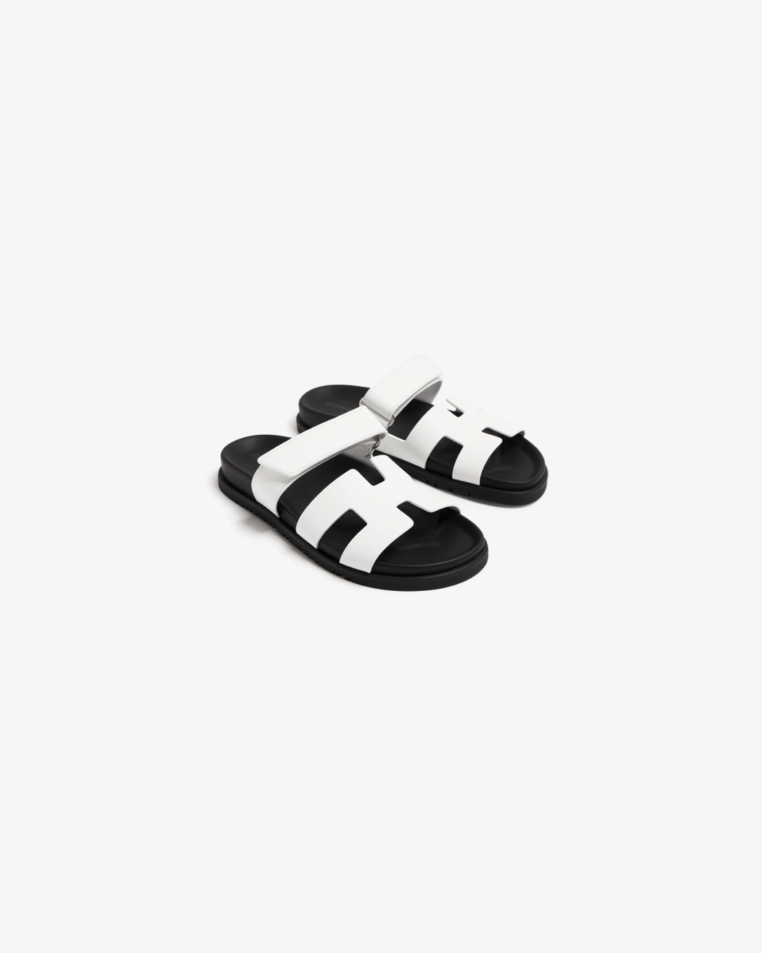 Hermes Chypre Sandal in White