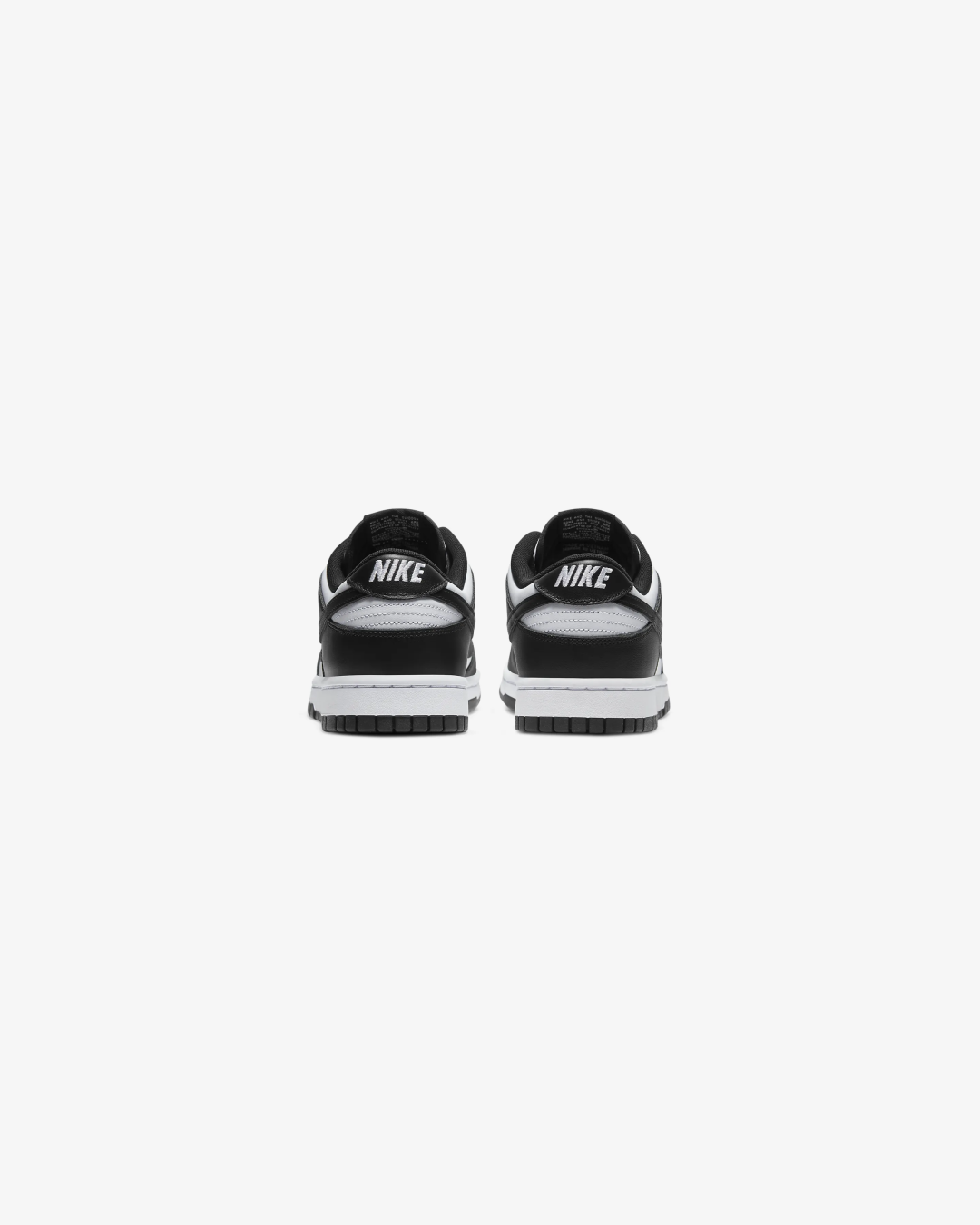 Nike SB Dunk Low Retro Black White Panda Sneakers