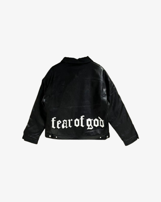 Fear of God x Warren Lotas Leather Jacket