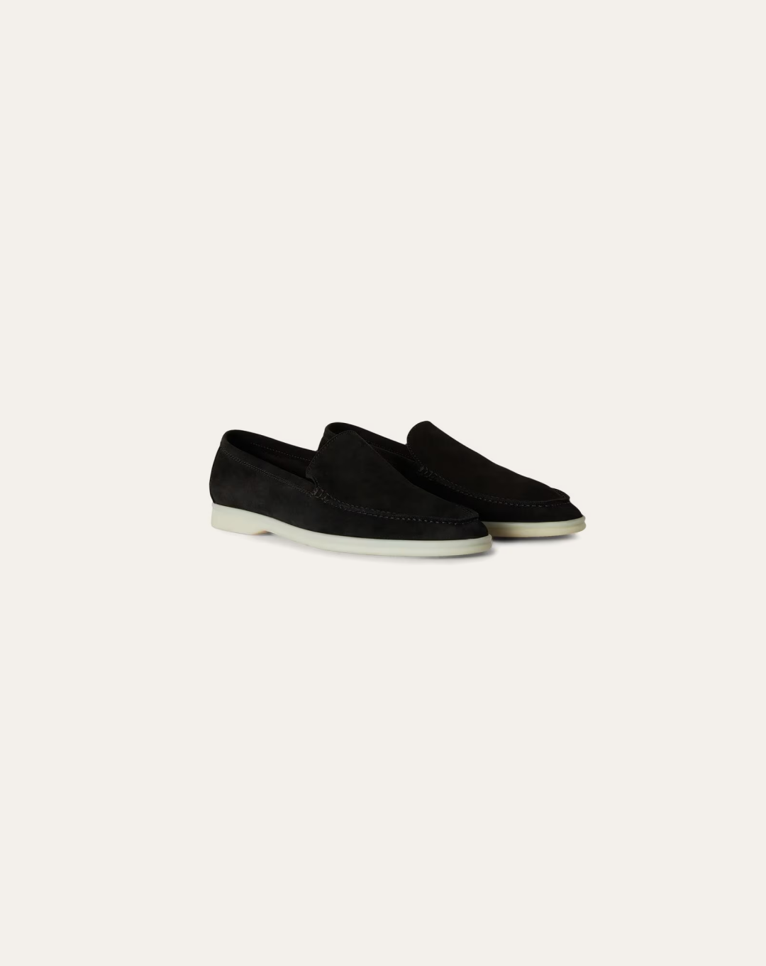 Original Loro Piana Summer Walk Loafer - Black