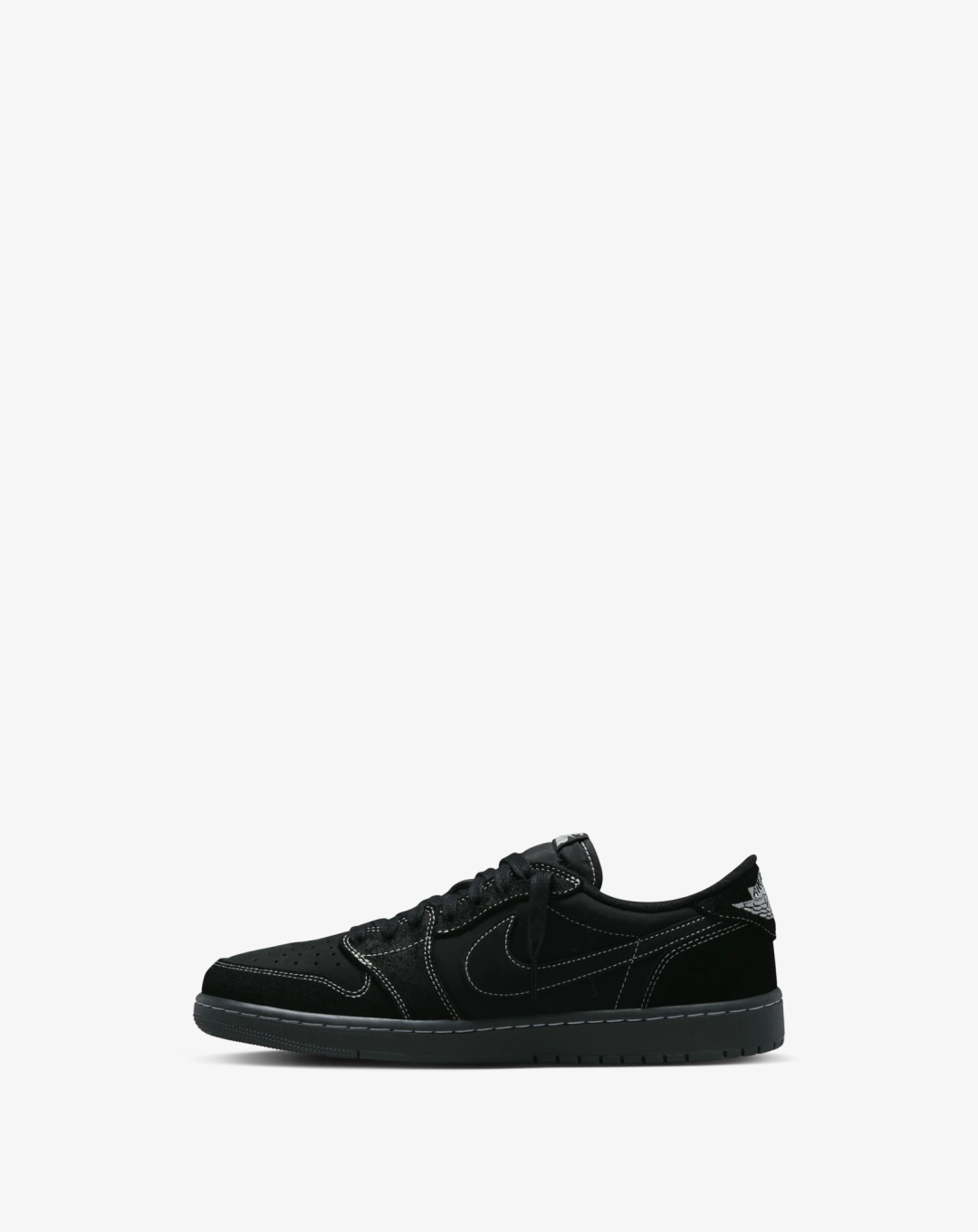 Travis Scott ‘Cactus Jack’ x Air Jordan 1 Low Black Phantom‘ Sneakers