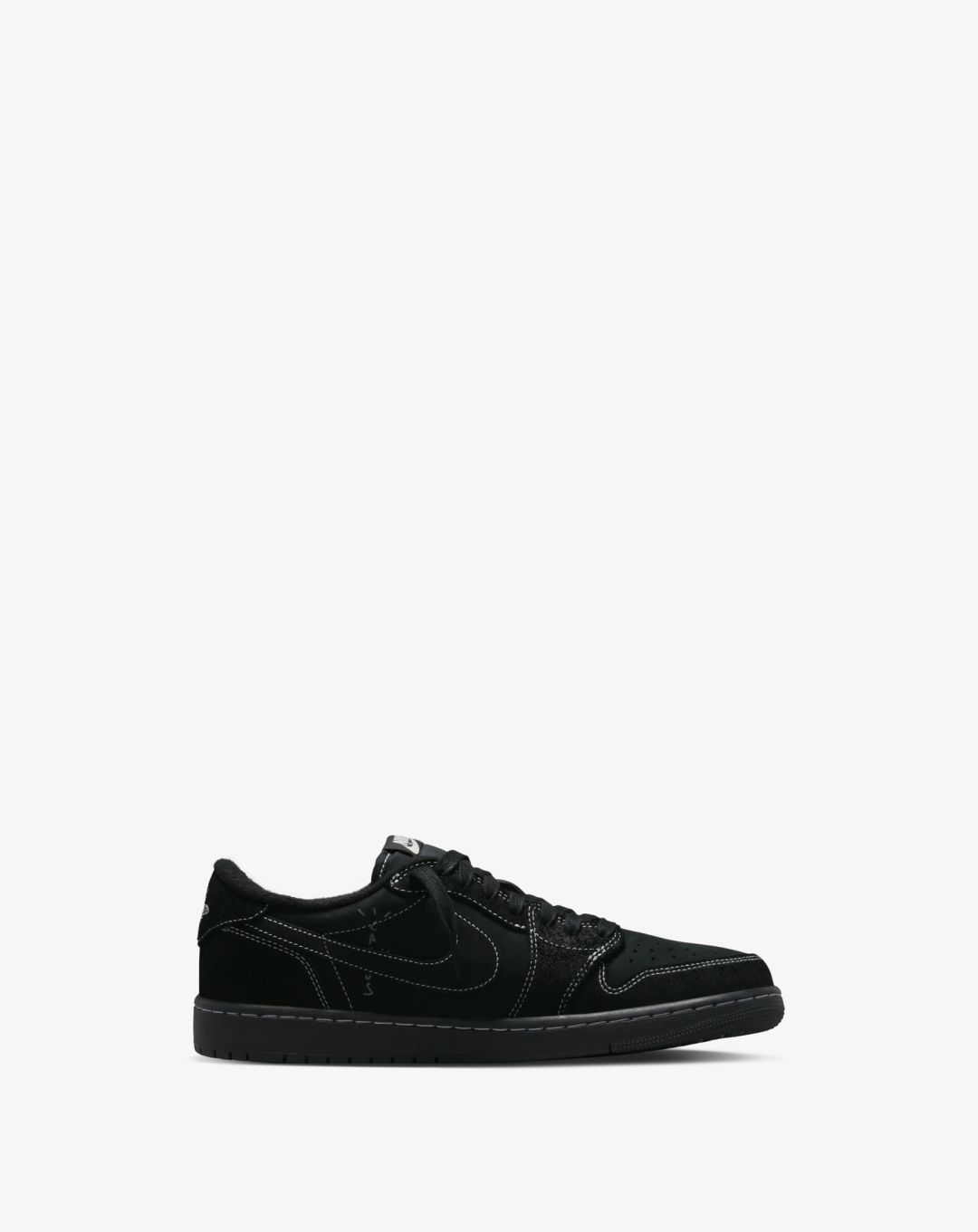 Travis Scott ‘Cactus Jack’ x Air Jordan 1 Low Black Phantom‘ Sneakers