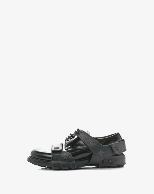 Louis Vuitton Monogram Men’s Derby Harness Shoes