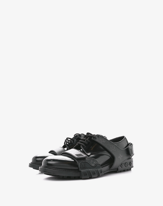 Louis Vuitton Monogram Men’s Derby Harness Shoes