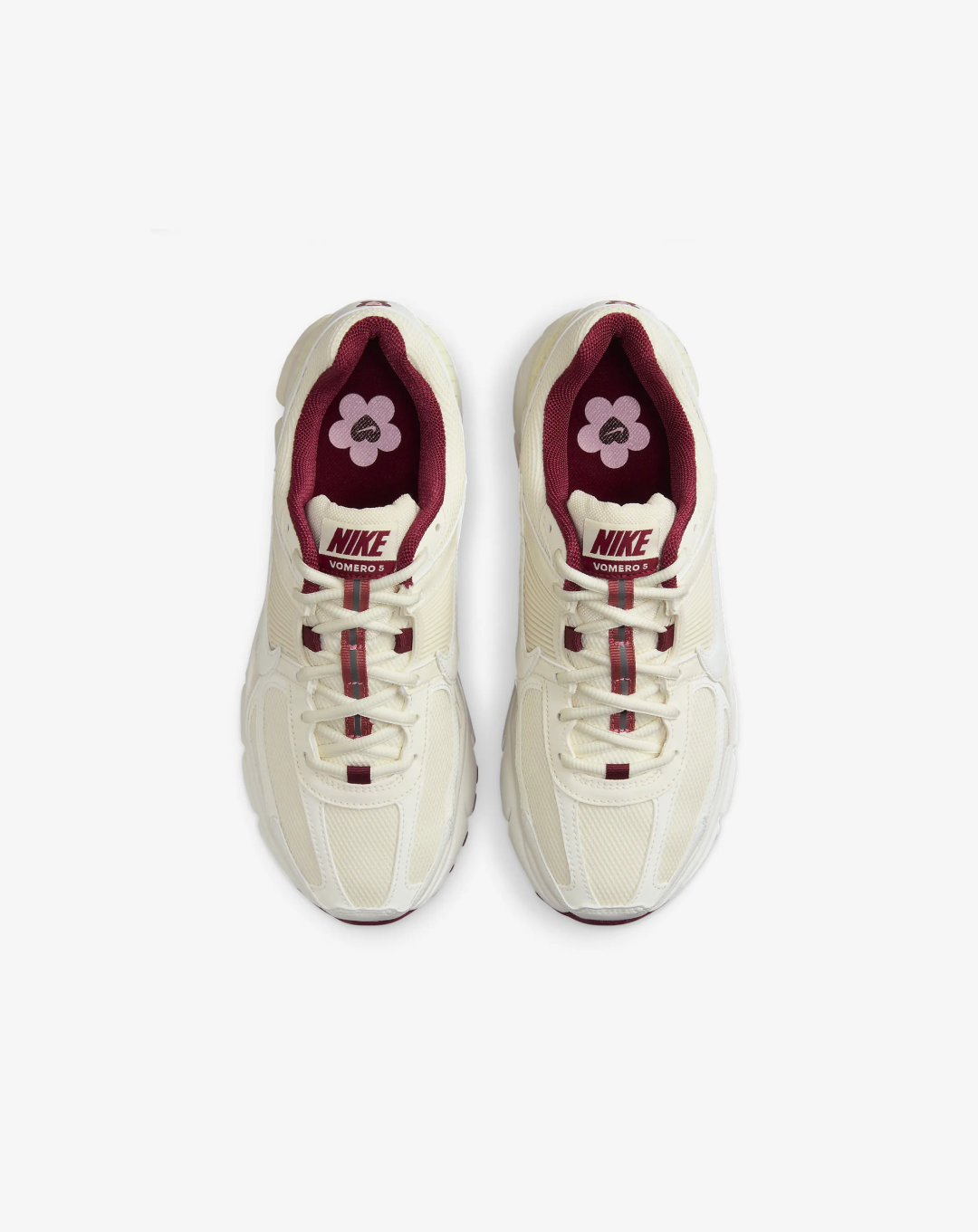 Nike Zoom Vomero 5 Sail/Pale Ivory/Team Red Sneakers