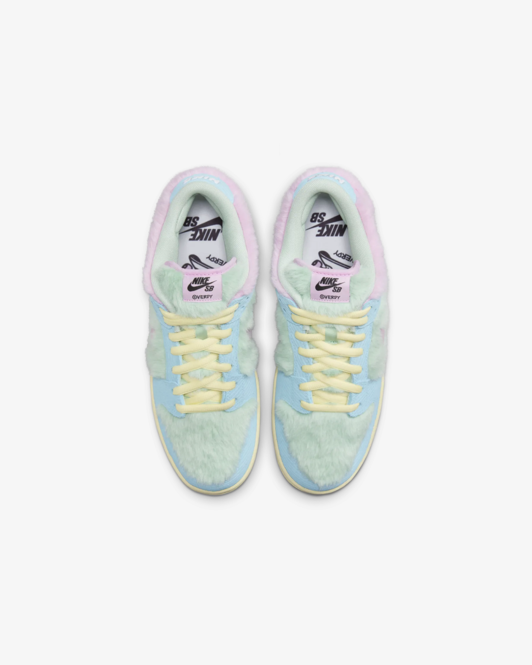 Nike SB Dunk Low Pro x Verdy 'Blue Gaze and Enamel Green' Sneakers