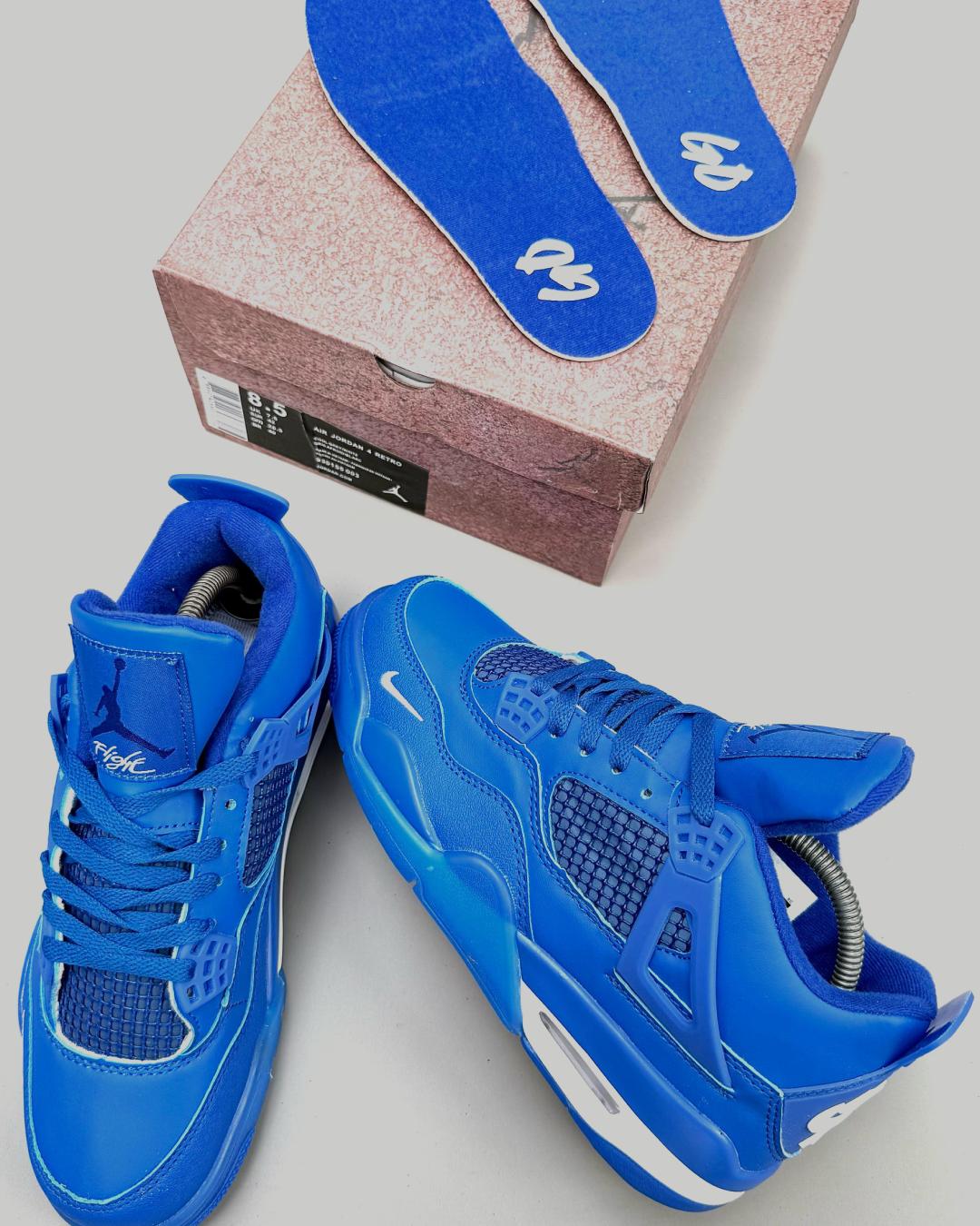 Nigel Sylvester x Air Jordan 4 Retro OG SP Bike Air - Brick By Brick - Royal Sneakers