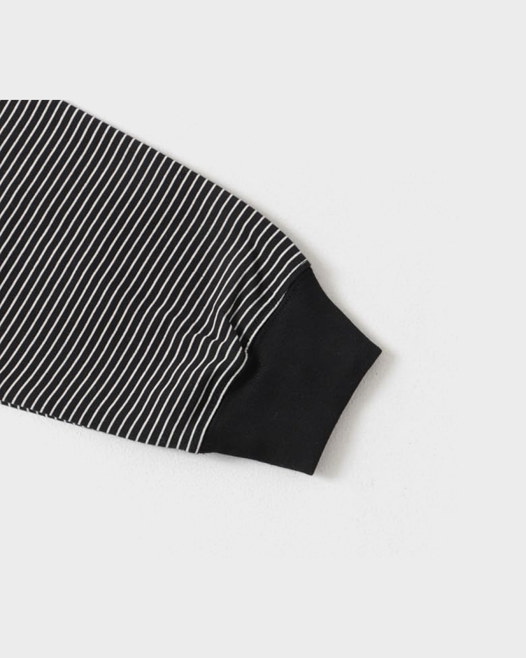 Quality Stripe 'Black' Longsleeve
