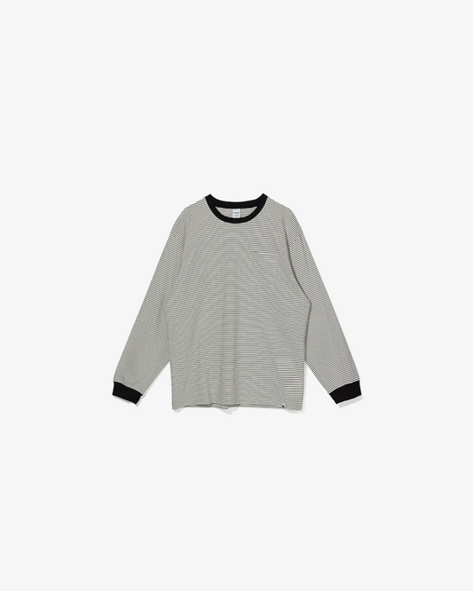 Quality Stripe 'White' Longsleeve
