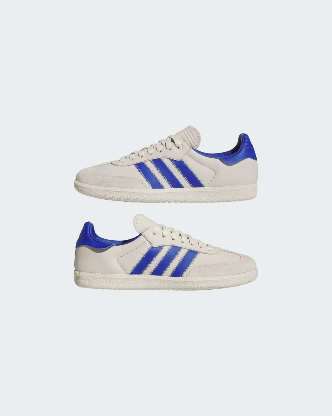 Pharrell x Adidas Humanrace Samba Royal Blue Alumina Sneakers