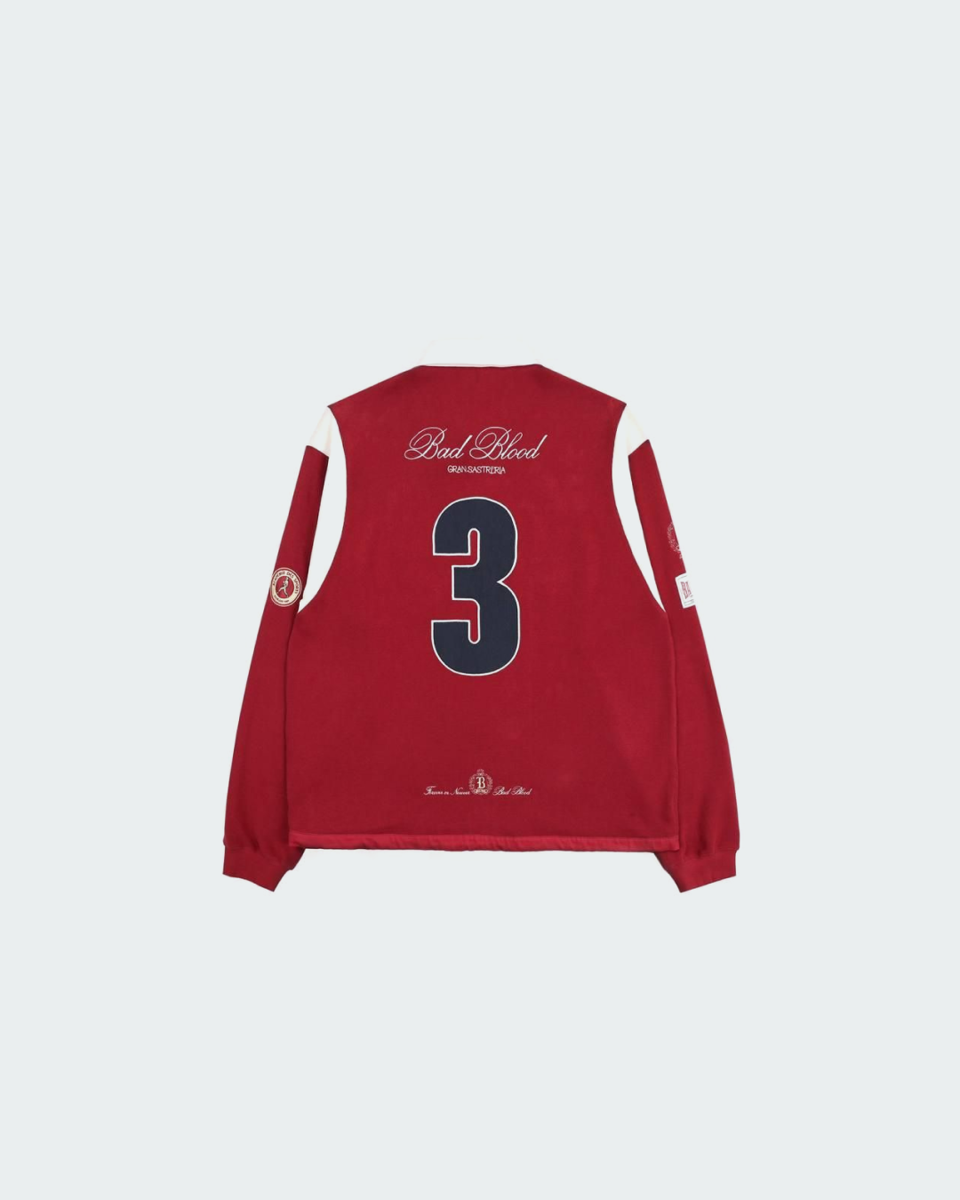 BAD BLOOD Saint Blood Rugby Sweatshirt