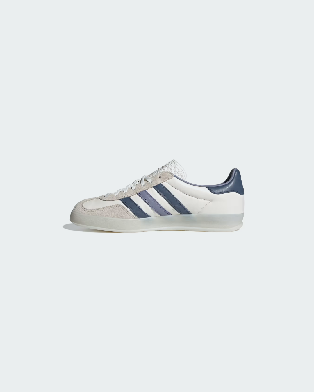 Adidas Gazelle Indoor “Core White/Preloved Ink Melange” Sneakers