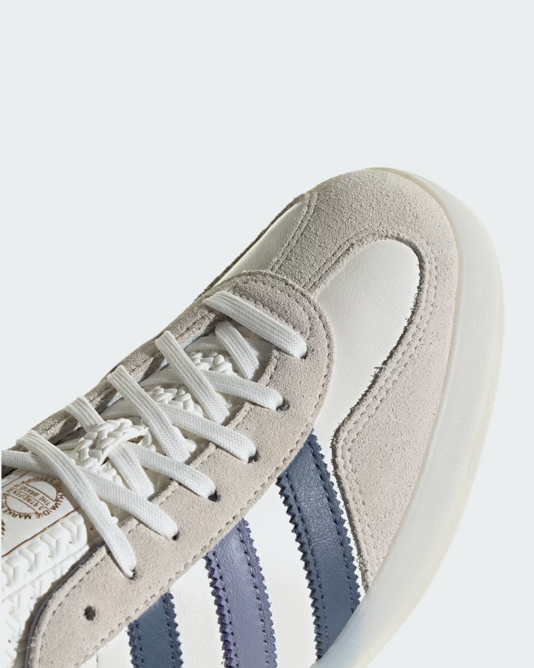 Adidas Gazelle Indoor “Core White/Preloved Ink Melange” Sneakers