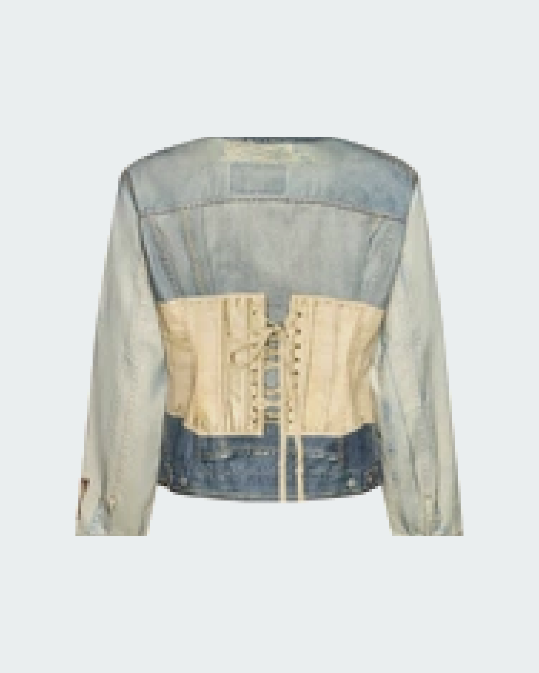 ACNE STUDIOS PRINTED DENIM JACKET