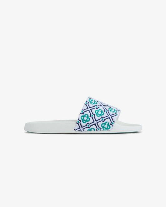 Casablanca Monogram Towelling Slide