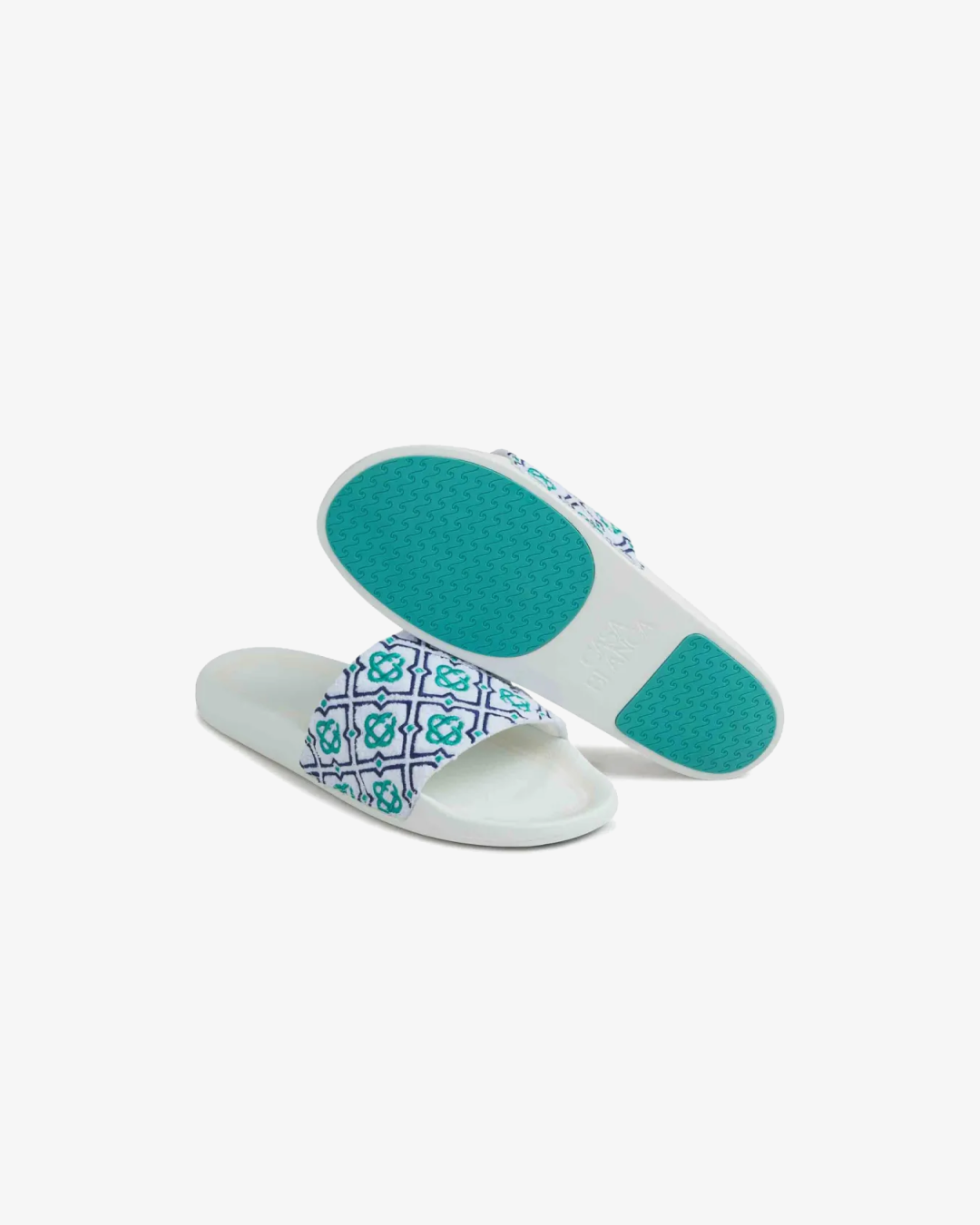 Casablanca Monogram Towelling Slide