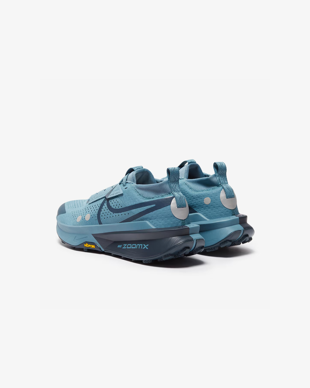 Nike Zegama 2 in Smokey Blue, Armory Navy & Metallic Platinum
