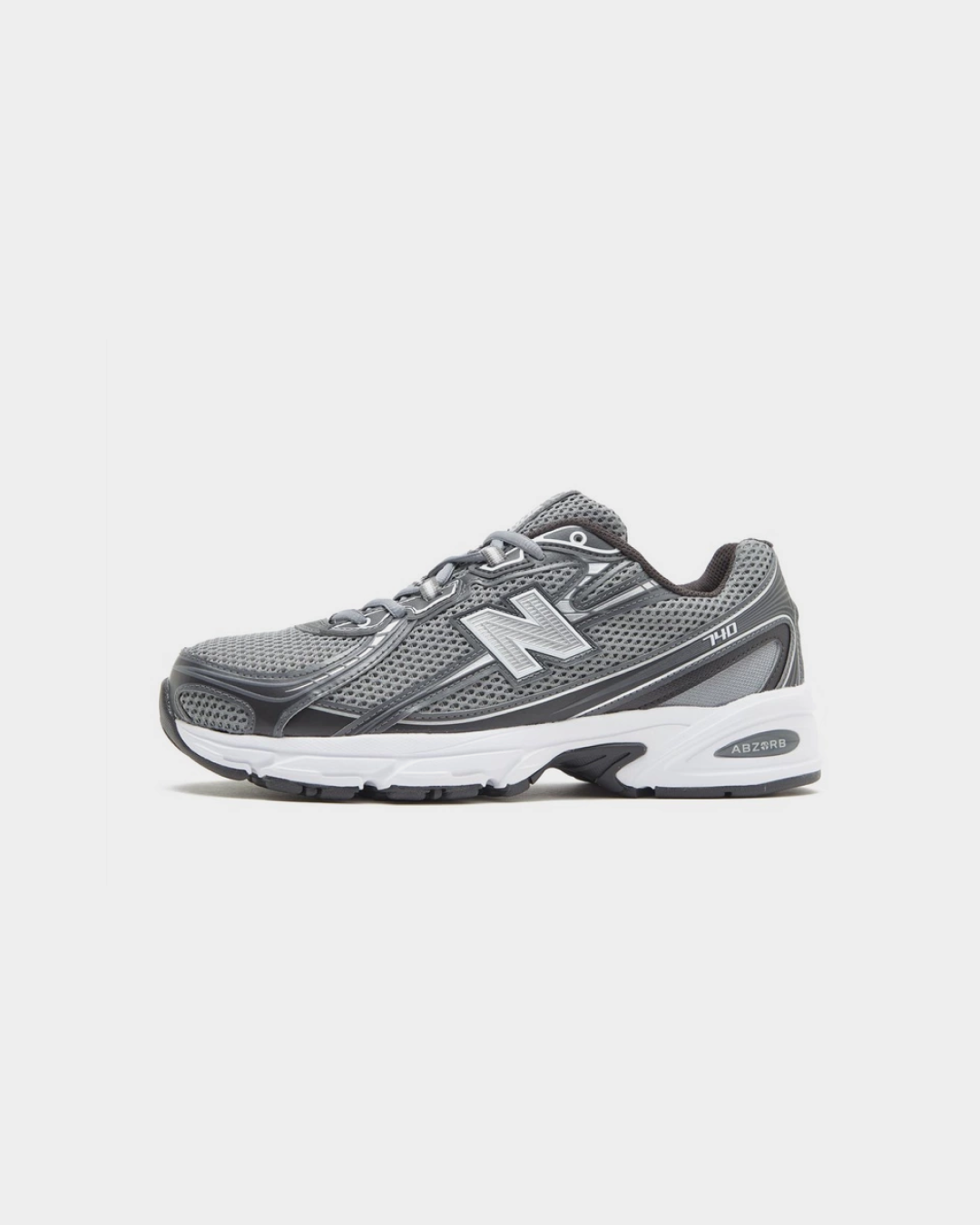 New Balance 740 in Dark Grey and Silver