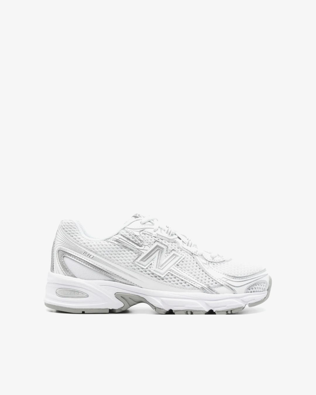 New Balance 740 White / Metallic Silver Sneakers