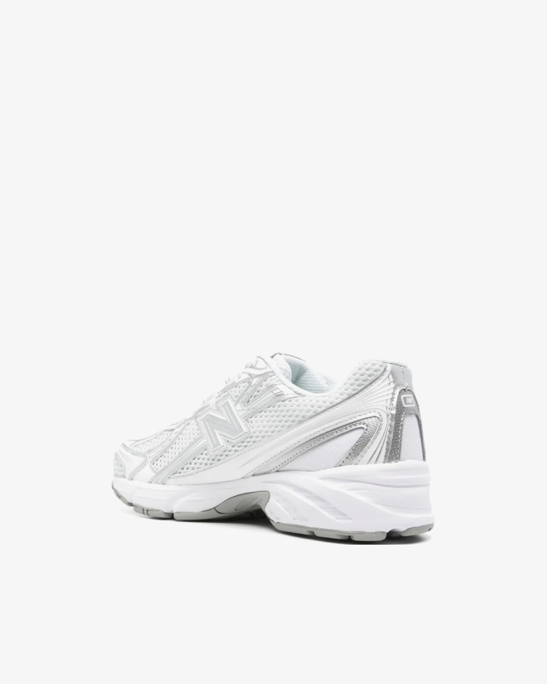 New Balance 740 White / Metallic Silver Sneakers
