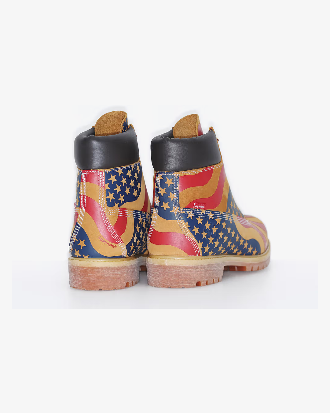Supreme x Timberland Stars & Stripes 6-Inch Boots