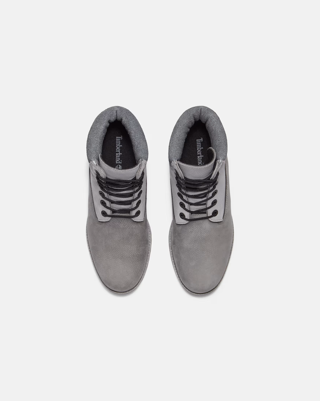 TIMBERLAND PREMIUM 6-INCH WATERPROOF BOOTS IN GREY NUBUCK