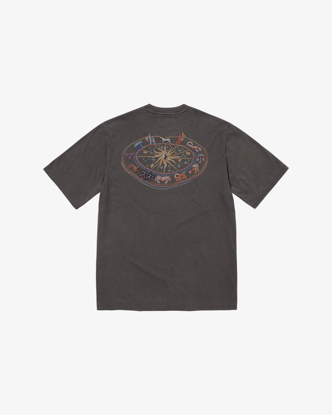 SUPREME EMBROIDERED ZODIAC S/S 25 T SHIRT