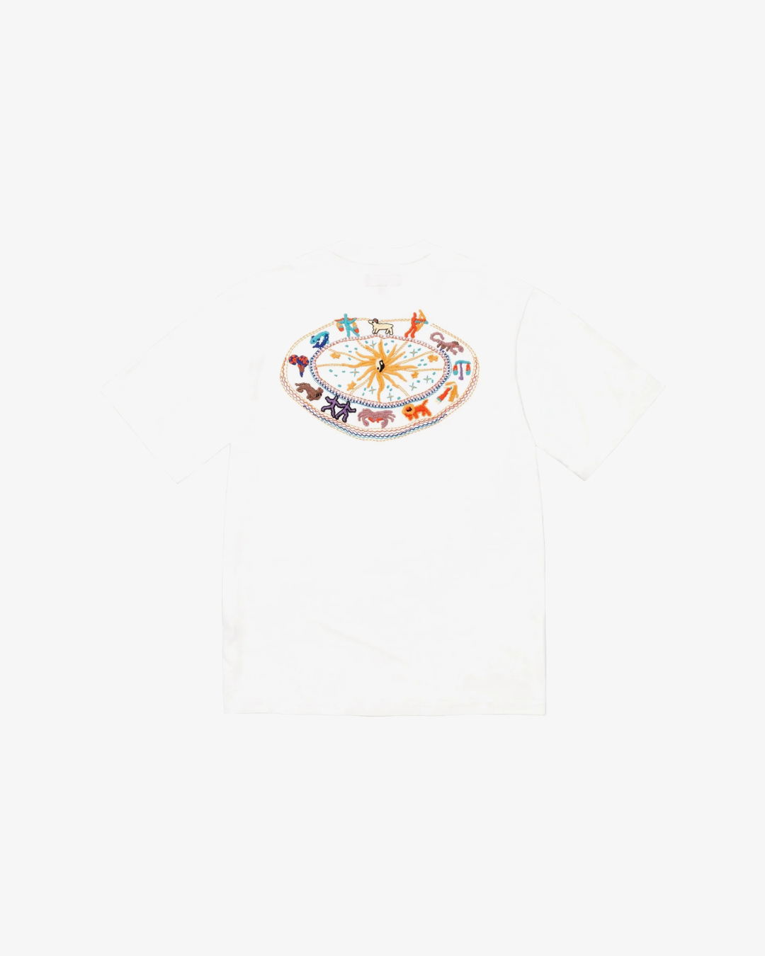 SUPREME EMBROIDERED ZODIAC S/S 25 T SHIRT