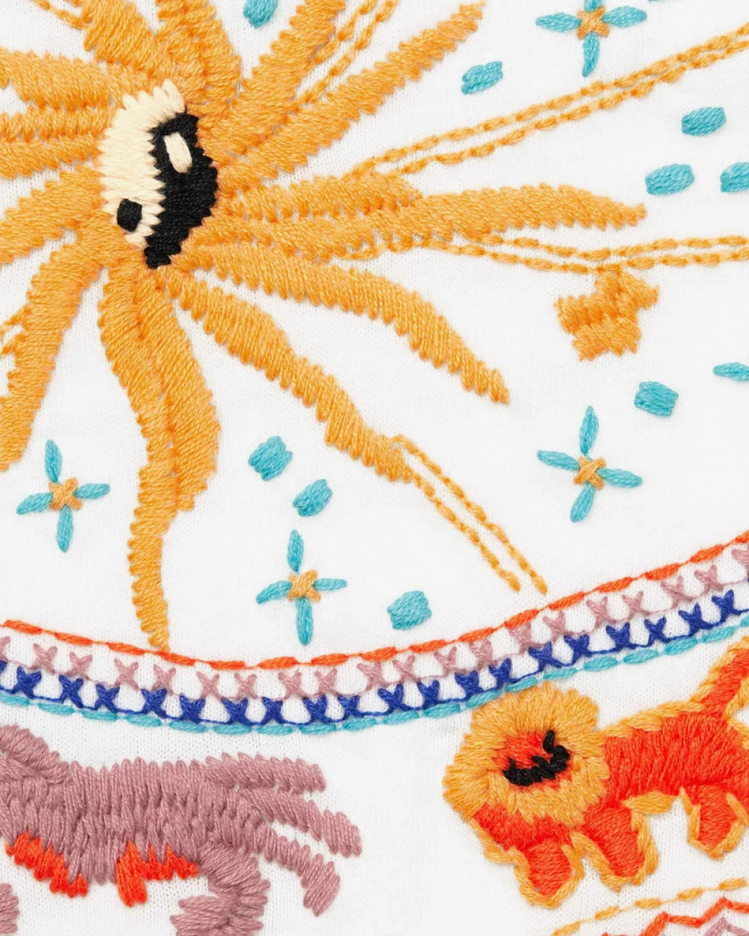SUPREME EMBROIDERED ZODIAC S/S 25 T SHIRT