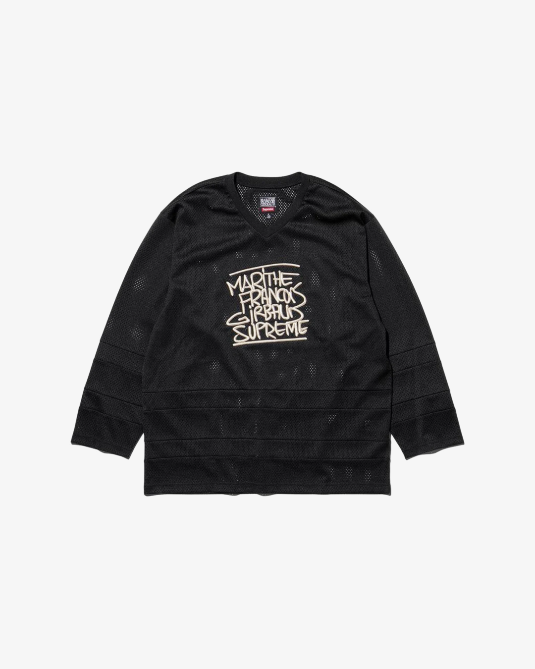 Supreme x Marithé + François Girbaud Hockey Jersey – Black & White