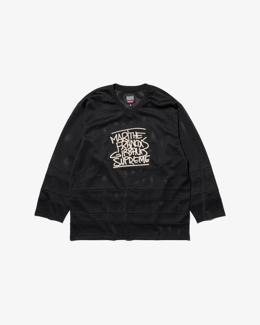 Supreme x Marithé + François Girbaud Hockey Jersey – Black & White