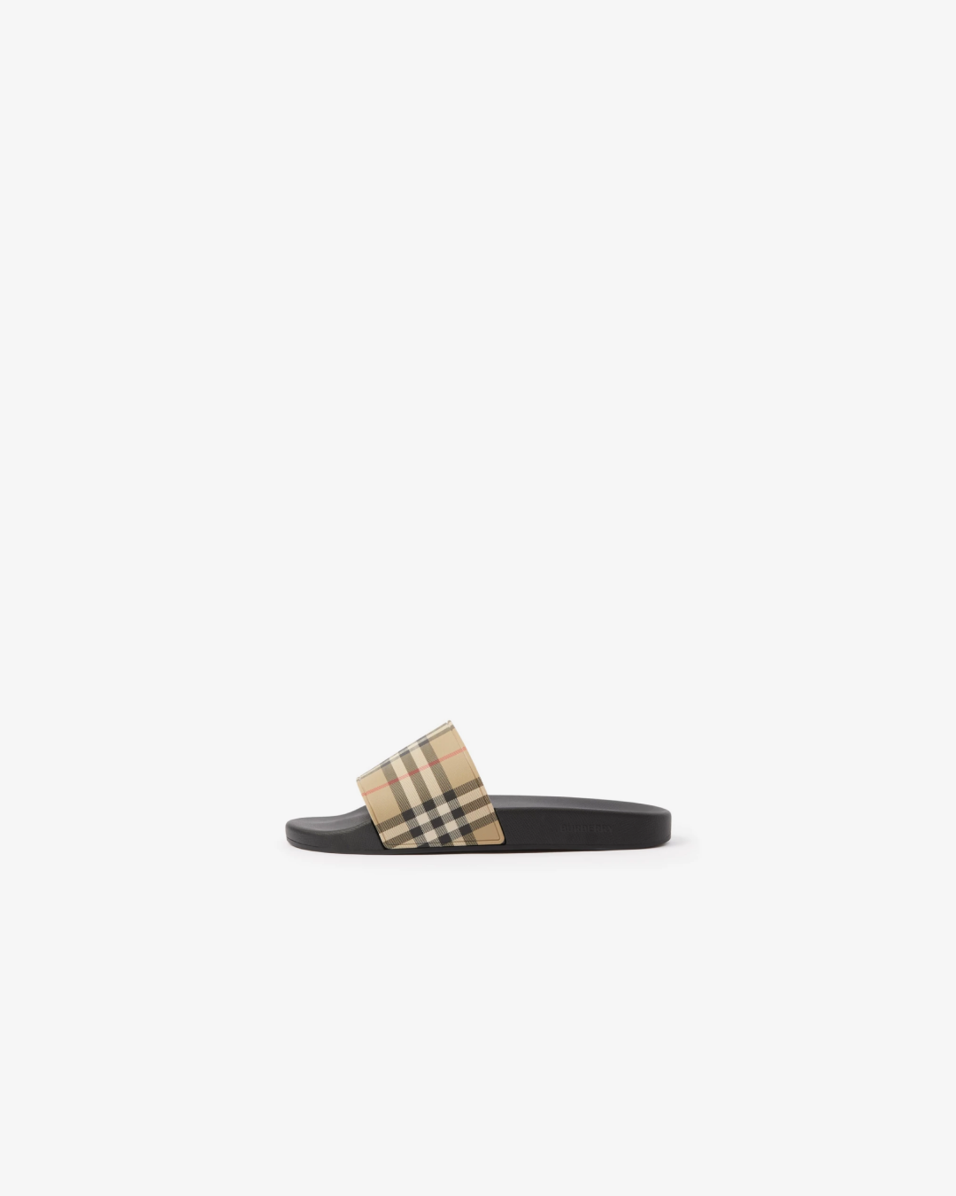 Burberry Check Dive Slides in Two Colors