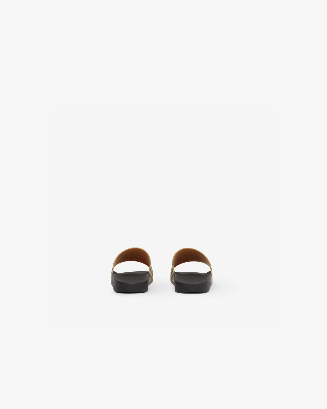 Burberry Check Dive Slides in Two Colors