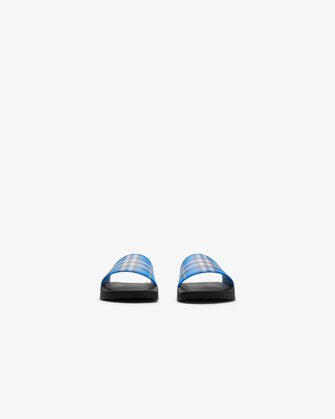 Burberry Check Dive Slides in Two Colors