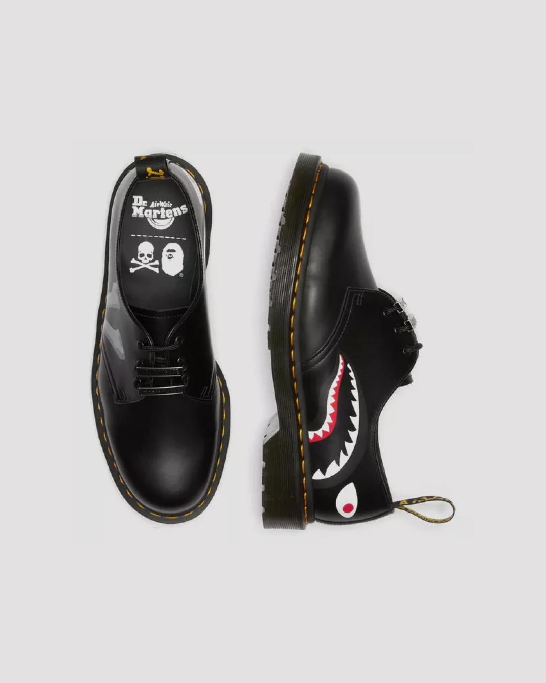MASTERMIND x BAPE x DR MARTENS 1461 OXFORD LEATHER SHOE