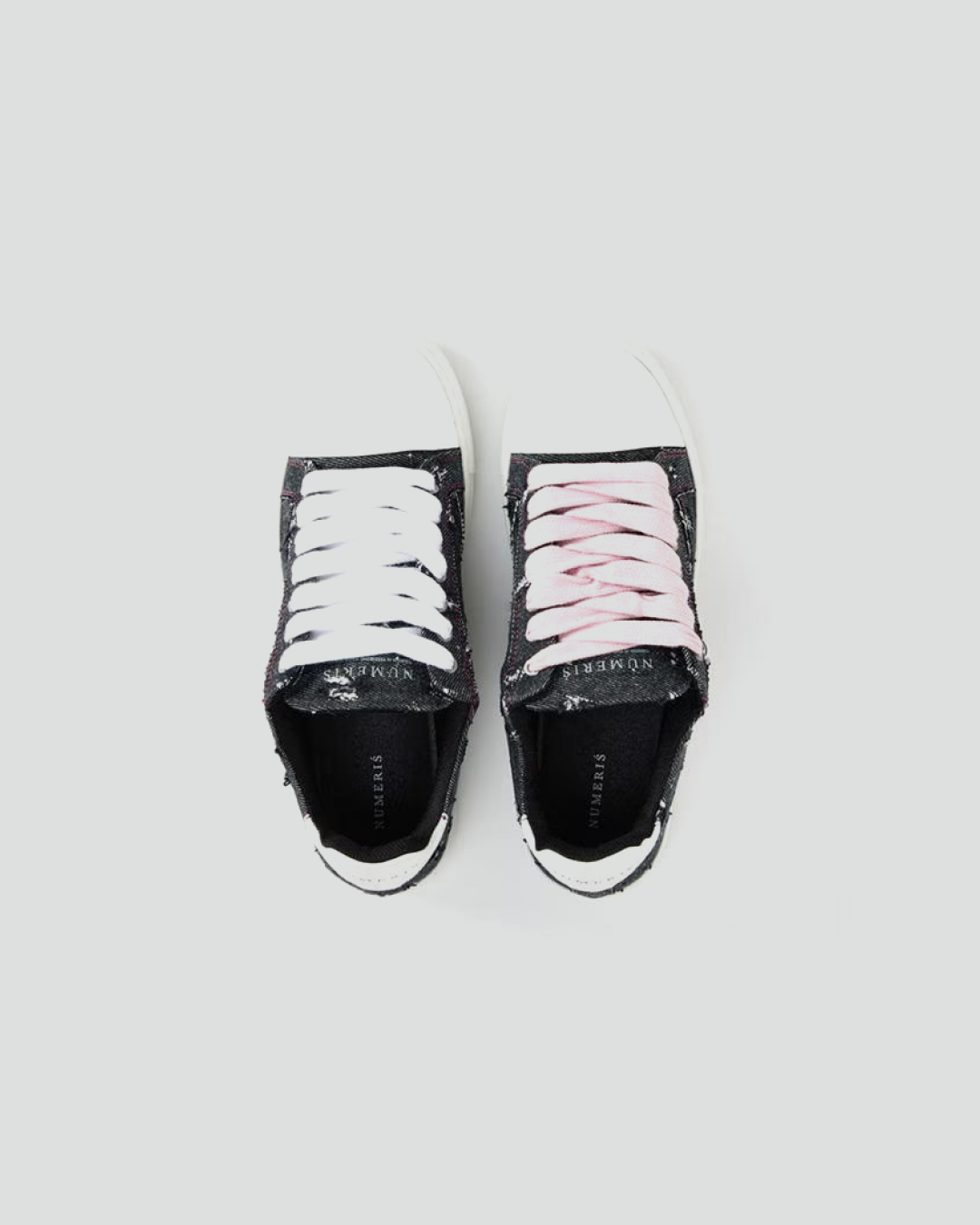 Numeriś Atelier “Pink Denim” Sneakers